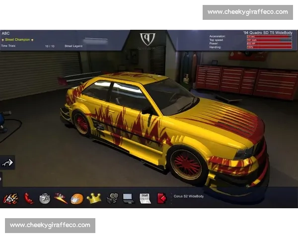 极速狂飙：都市街头赛车挑战与速度激情盛宴